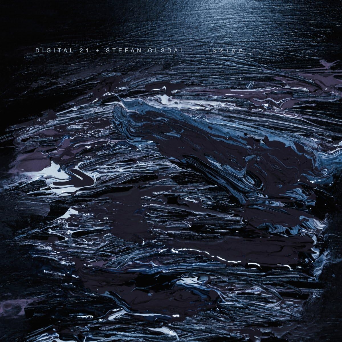 Vinyl record cover featuring Digital 21 and Stefan Olsdal with the title Inside.