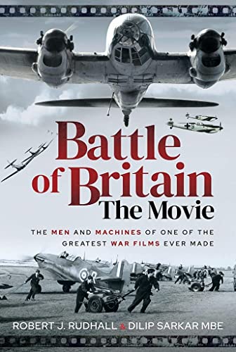 Book cover for “Battle of Britain The Movie” featuring aircraft.