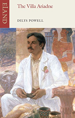 Book cover: painting of a man with ancient frescoes in background.