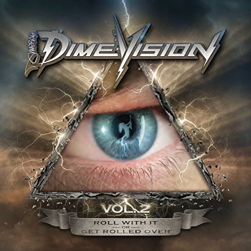Eye within a triangle with lightning, album cover for Dimebag Darrell.
