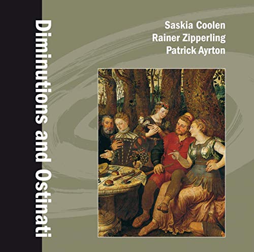 CD cover with Renaissance painting of people gathered around a table.