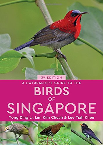 Book cover for A Naturalist's Guide to the Birds of Singapore featuring various birds.