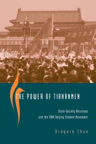 Book cover depicting a large crowd in Tiananmen Square, Beijing.
