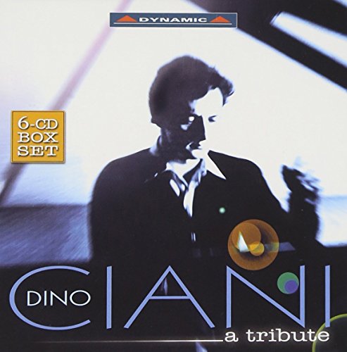Album cover featuring a silhouette of pianist Dino Ciani with 6-CD box set text.