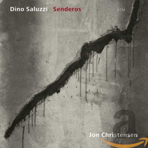 CD cover for Dino Saluzzi’s “Senderos” featuring a dark branch image.