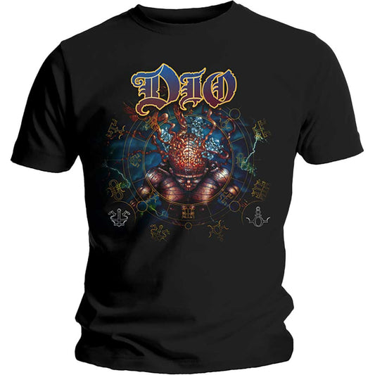 Black t-shirt with Dio’s “Strange Highways” album art, size XX-Large.