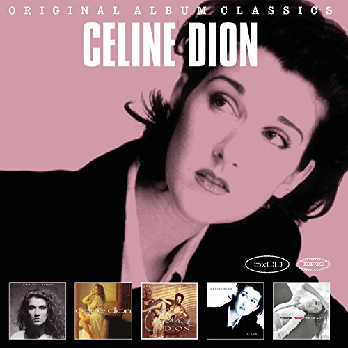 Céline Dion "Original Album Classics" 5CD set cover with portrait.