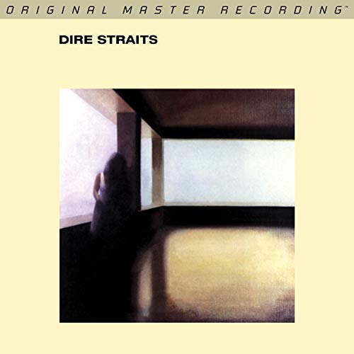 Dire Straits album cover: a person seen from behind in a doorway.