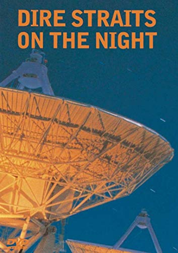 DVD cover for Dire Straits “On The Night” featuring a radio telescope.