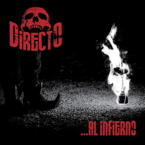 CD cover with skull, flames, and anchor on a dark, textured background.