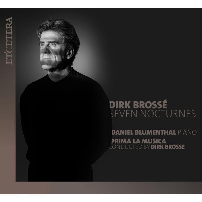 CD cover featuring portrait of Dirk Brosse and text details.