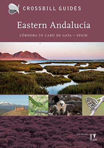 Book cover: Eastern Andalucia travel guide with landscape and wildlife images.