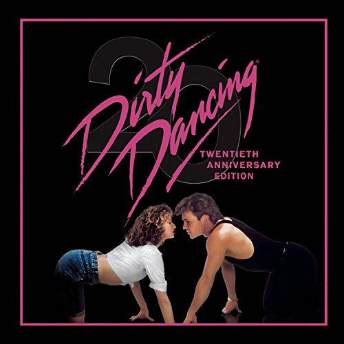 Dirty Dancing" 20th anniversary CD cover with couple in iconic pose.