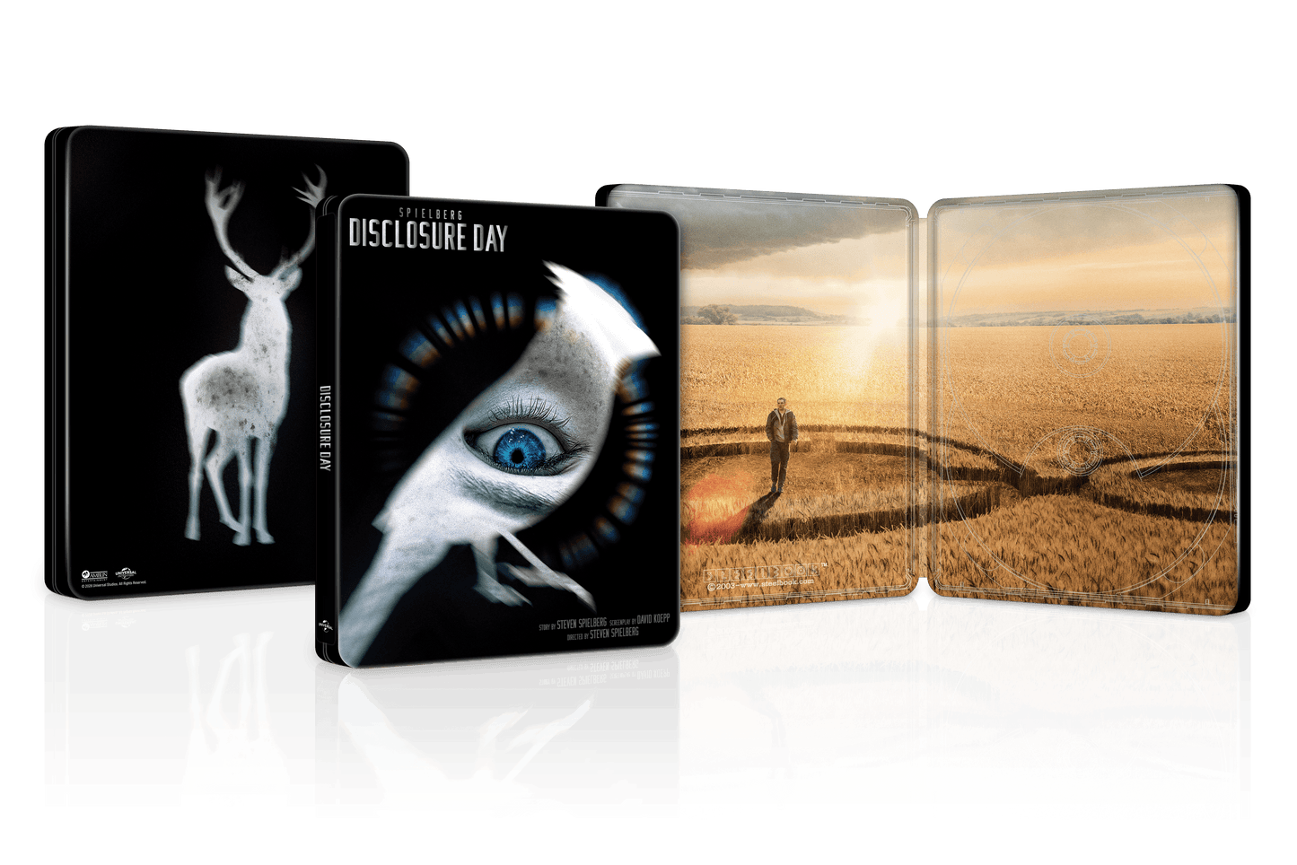 Disclosure Day 4K UHD & Blu-Ray Steelbook [Blu-ray]