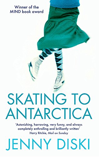 Book cover: person ice skating in a teal skirt and blue sweater.