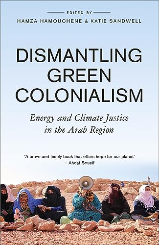 Book cover with title and image of people in a desert landscape.