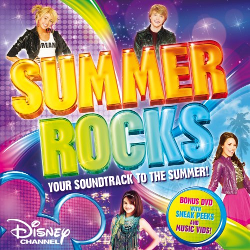 CD cover for "Disney Channel Summer Rocks" featuring young performers.