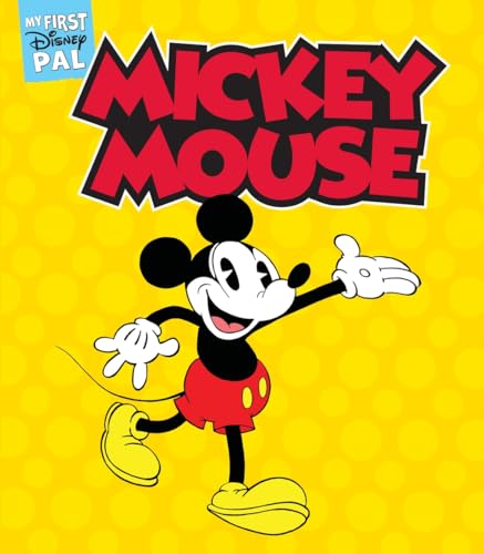 Bright yellow cover featuring classic Mickey Mouse in a cheerful pose.