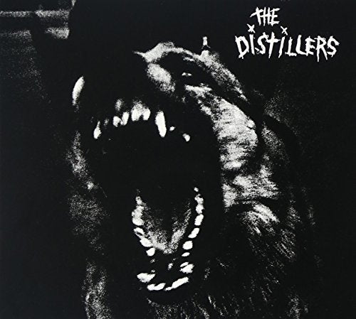 Black and white album cover featuring a roaring bear’s face.
