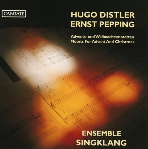 Distler / Ensemble Singklang - Advents-und Weihnachtsmotetten zu drei Stimmen [CD]