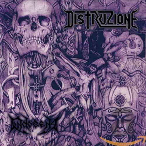 CD cover with detailed, dark, gothic imagery of skulls and figures.