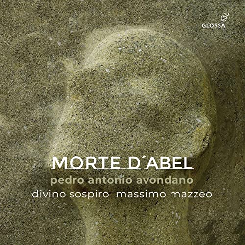 CD cover: stone face with text “Morte d’Abel” and composer names.