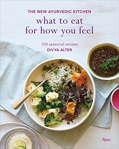 Book cover showing a bowl of rice, broccoli, and greens with a side of lentils.