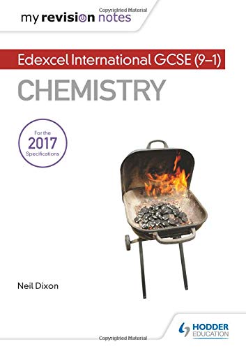 Chemistry revision notes book cover with a barbecue image.