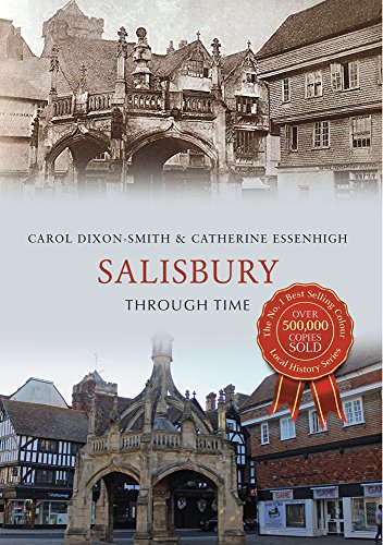 Book cover: "Salisbury Through Time" featuring historic Salisbury architecture.