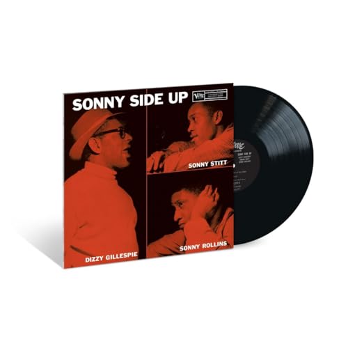 Jazz vinyl record featuring Dizzy Gillespie, Sonny Rollins, and Sonny Stitt.