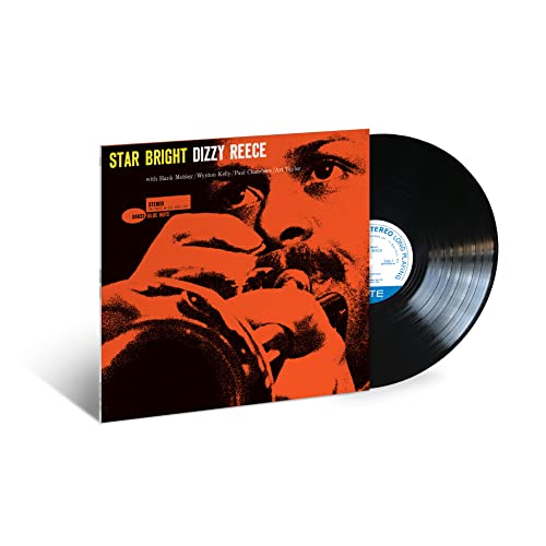 Vinyl record of Dizzy Reece’s “Star Bright” album with orange cover art.