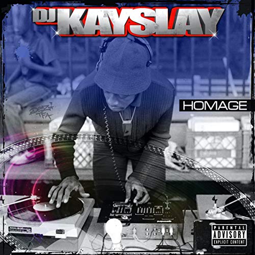 DJ Kay Slay album cover featuring a DJ at turntables.