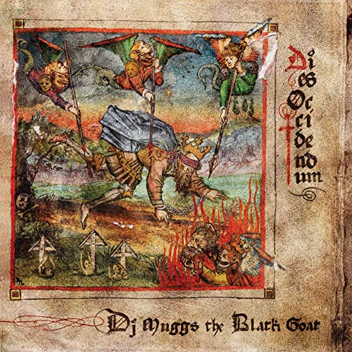CD cover art: Medieval illustration of a battle with demonic figures.
