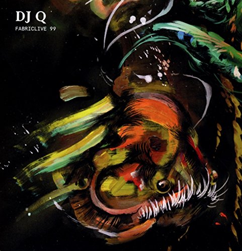 CD cover for DJ Q’s Fabriclive 99, with abstract painted artwork.