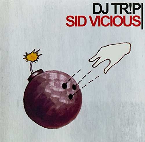 CD cover: bomb with a face, hand reaching, red and white text.