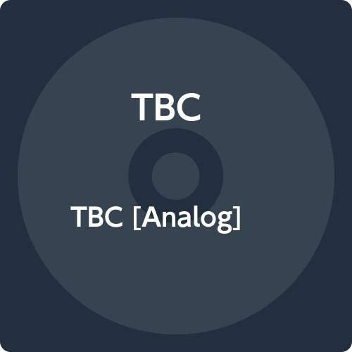 Dark blue vinyl record with "TBC" and "[Analog]" text centered.