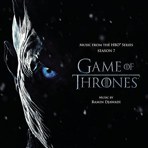 Game of Thrones Season 7 soundtrack CD cover featuring the Night King.