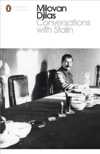 Book cover: black and white portrait of Joseph Stalin at a table.