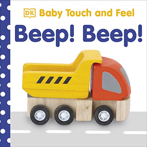 Book cover featuring a wooden toy dump truck on a road.