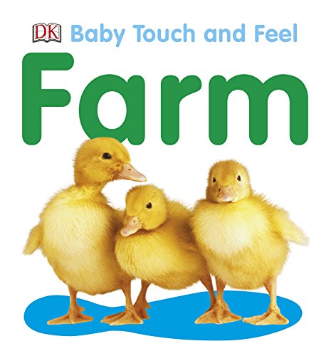"Children's book cover featuring three yellow ducklings on a blue puddle, green border."