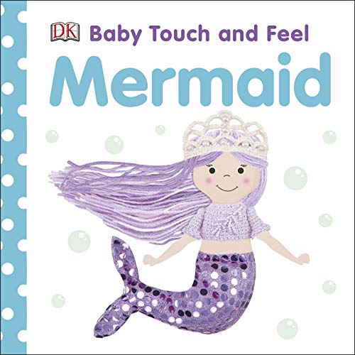 Book cover featuring a purple mermaid with a sparkly tail and crown.