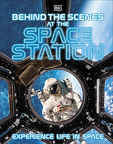 Book cover showing an astronaut seen through a space station window against Earth's horizon.