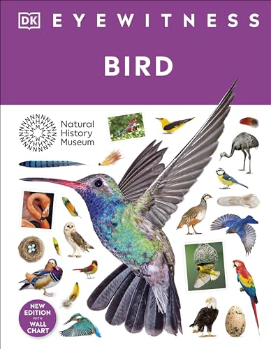 Book cover featuring various birds, including a hummingbird in flight.