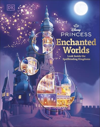 Book cover featuring a fairytale castle with interior cutaway views.