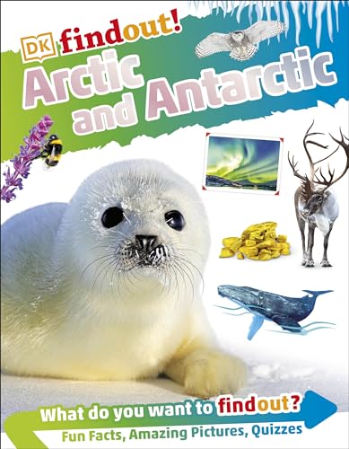 BookBCCLSLCBook cover featuring a harp seal pup, whale, reindeer, and polar animals.
