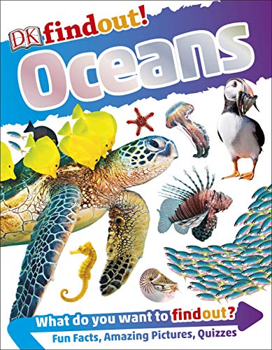 Book cover featuring ocean life: turtle, fish, seahorse, and starfish.