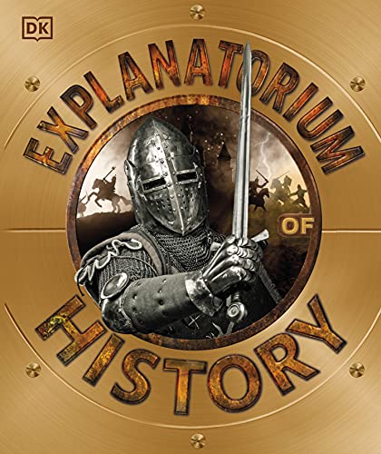Book cover: “Explanatorium of History” featuring a medieval knight.