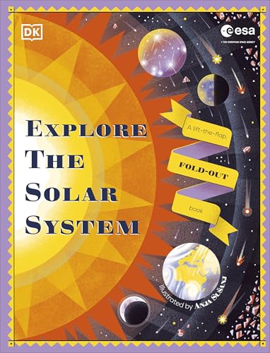 Book cover depicting the sun, planets, and text "Explore The Solar System".