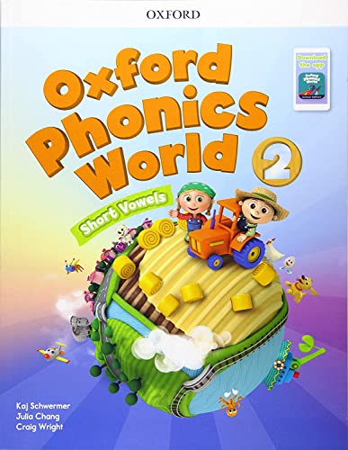 Book cover with colorful illustration of children on a farm globe.
