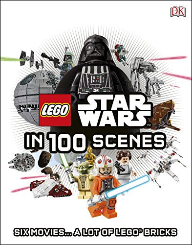 LEGO Star Wars book cover featuring Darth Vader and minifigures.